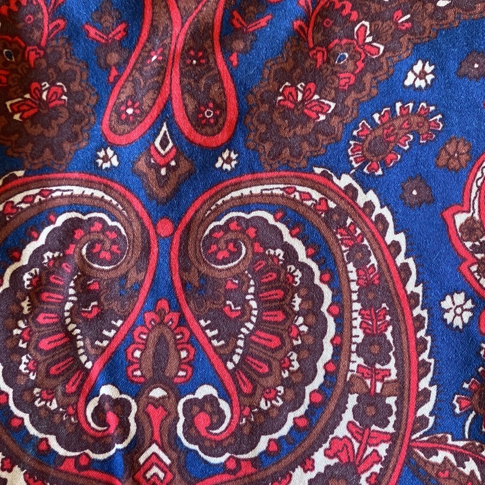 Banana Republic- paisley shorts - size 6 - Picture 2 of 7